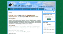 Desktop Screenshot of belmontcitizensforum.org