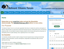 Tablet Screenshot of belmontcitizensforum.org